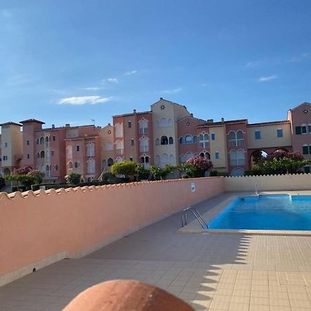 Superbe Studio Renove Avec Piscine Et Vue Marina Le Barcarès Exterior foto